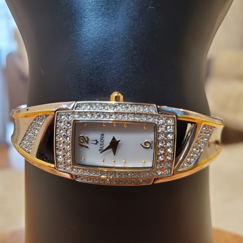 Bulova Gold and Silver Women's Watch - Picture 2 of 6